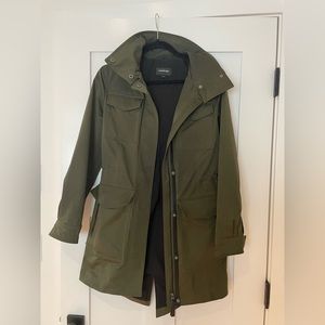 MACKAGE Montreal jacket with leather detailing